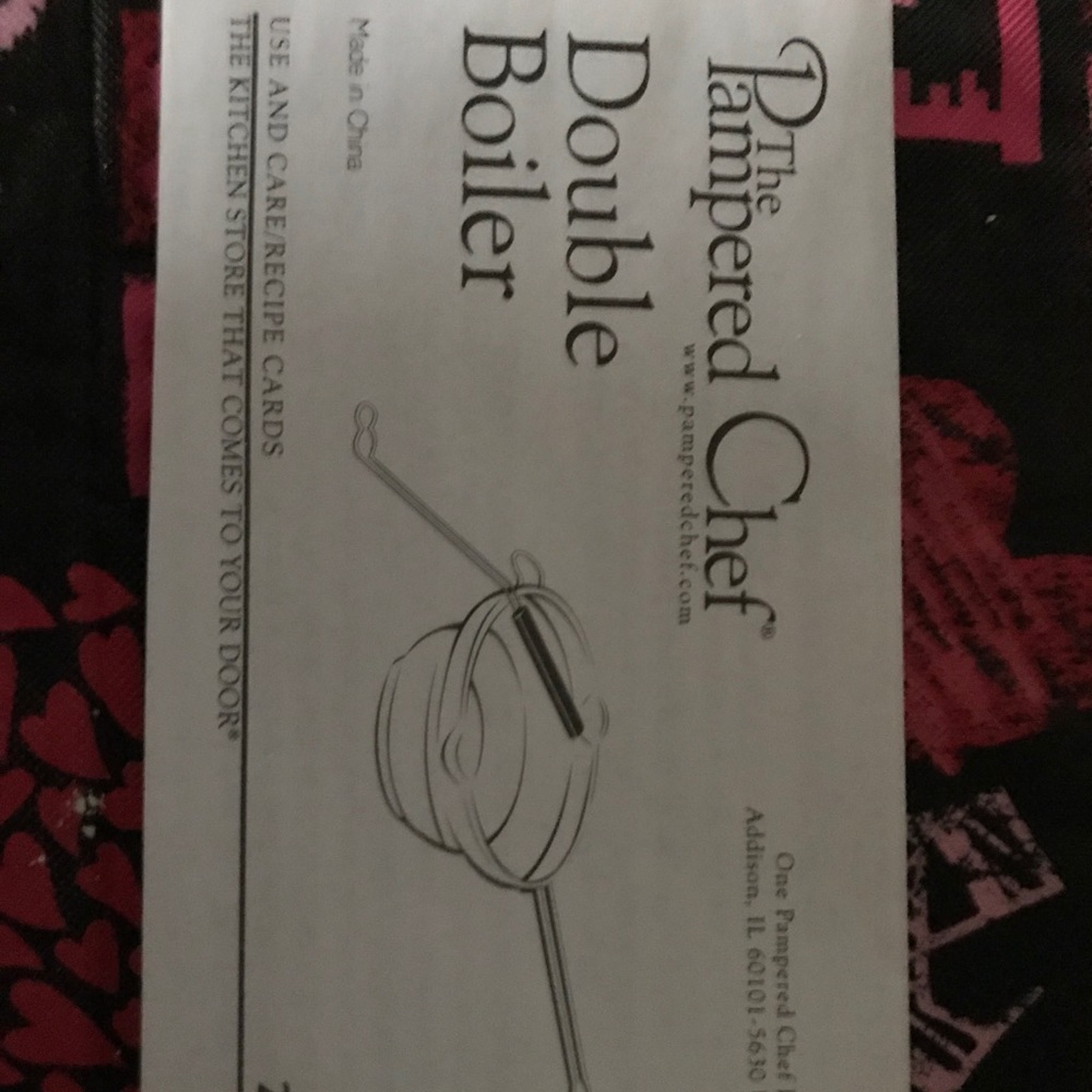 Pampered Chef double boiler #2405